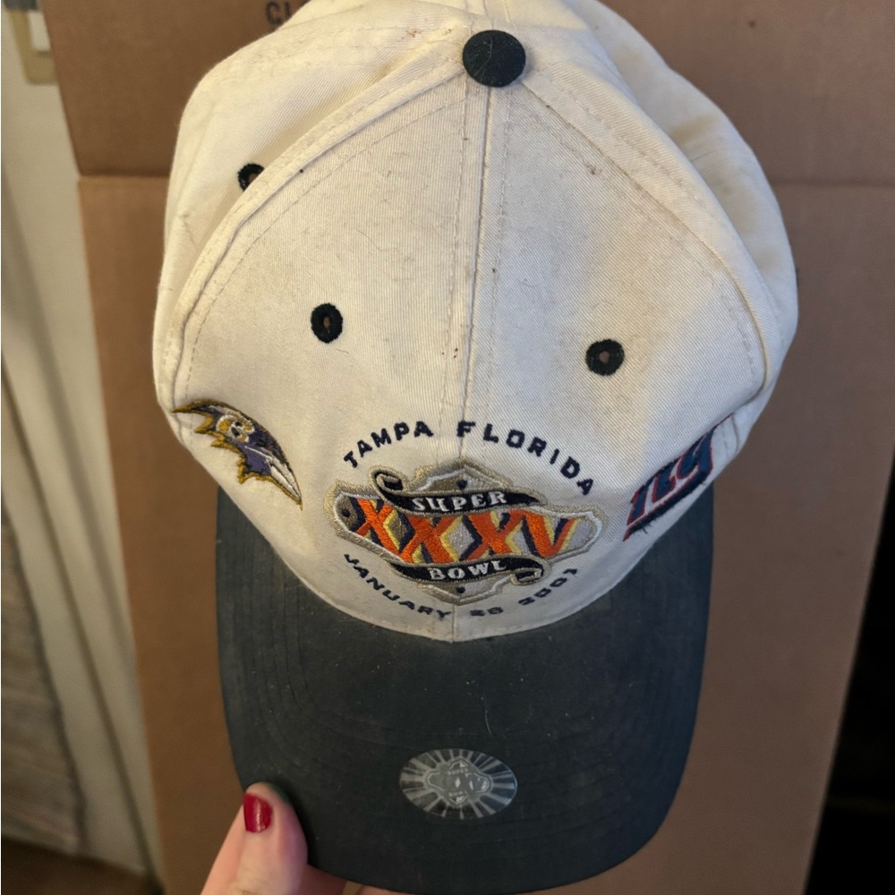 Used Super Bowl XXXV Cap